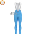 UCI BOOS Bianchi Fleece Bib Cycling Pants
