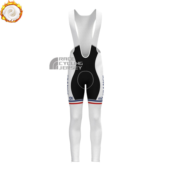 France ALE Fleece Bib Cycling Pants