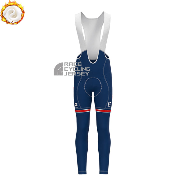 2022 United Kingdom Fleece Bib Cycling Pants