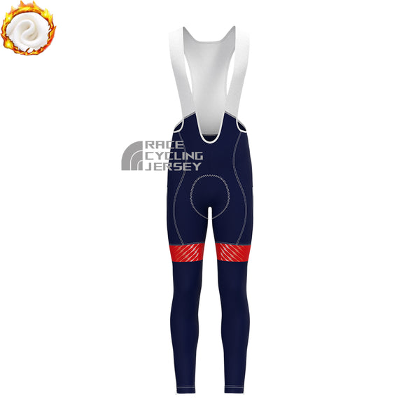 2015 United Kingdom Fleece Bib Cycling Pants