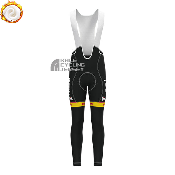 Eni Bianchi Fleece Bib Cycling Pants
