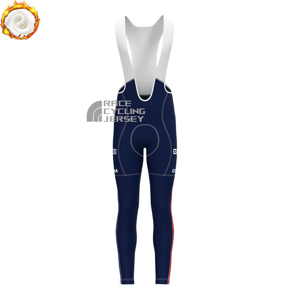 France CORIMA Fleece Bib Cycling Pants