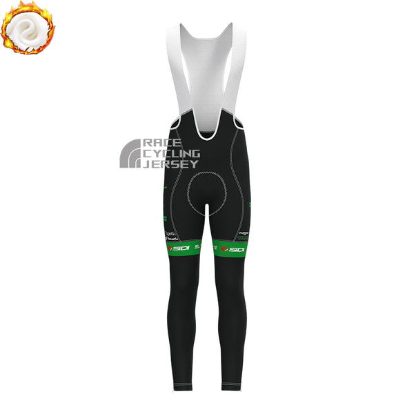 Benetton Bianchi Fleece Bib Cycling Pants