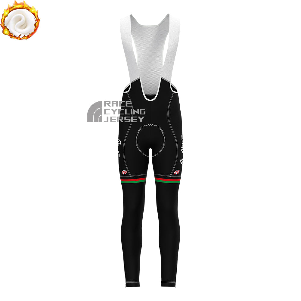 La Casera Fleece Bib Cycling Pants