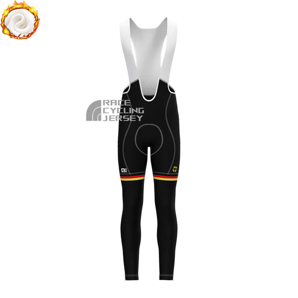 Germany Fleece Bib Cycling Pants