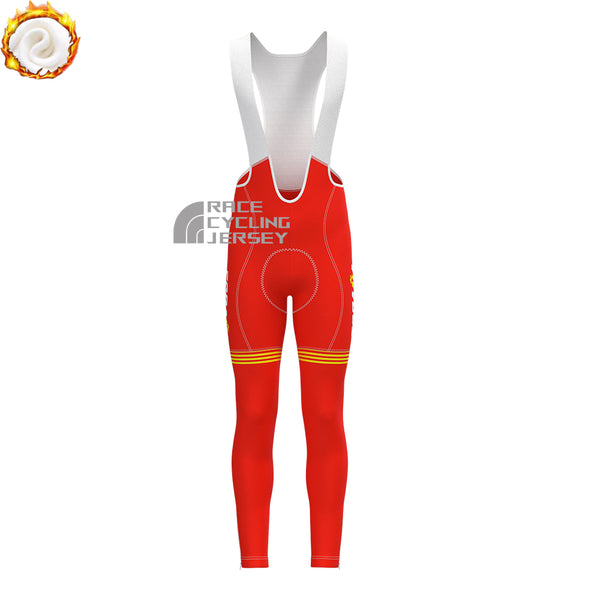 ESPANA Fleece Bib Cycling Pants