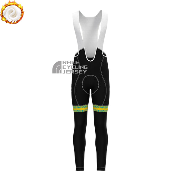 2024 Australia Fleece Bib Cycling Pants