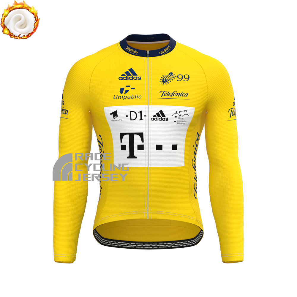1999 T Fleece Long Sleeves Cycling Kits