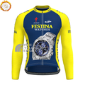 1999 Festina Fleece Long Cycling Jersey