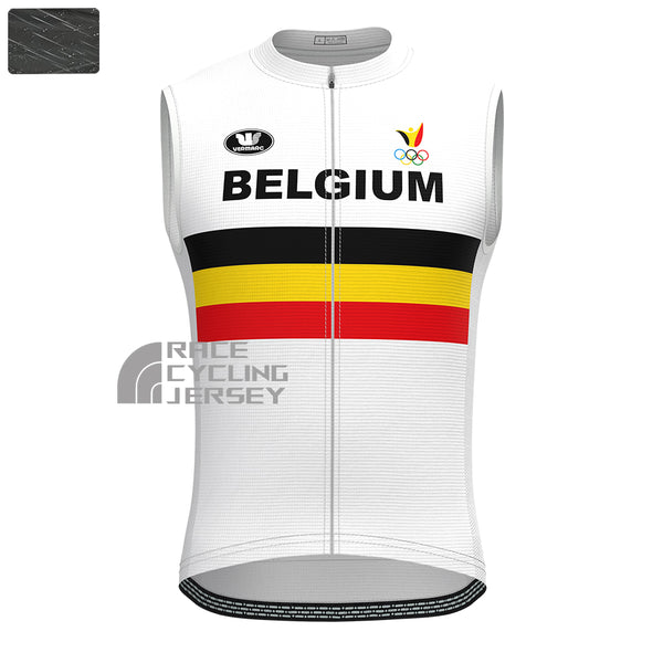 Belgium Galou Windproof Sleeveless Cycling Jersey