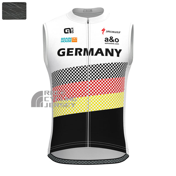 Germany Windproof Sleeveless Cycling Jersey