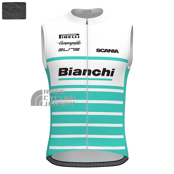 MEDION Bianchi Windproof Sleeveless Cycling Jersey