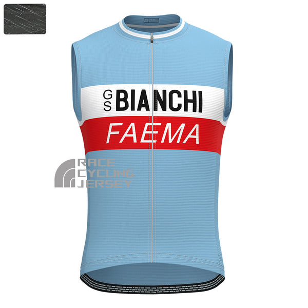 Bianchi FAEMA Windproof Sleeveless Cycling Jersey