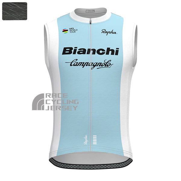 Rapha Bianchi Windproof Sleeveless Cycling Jersey