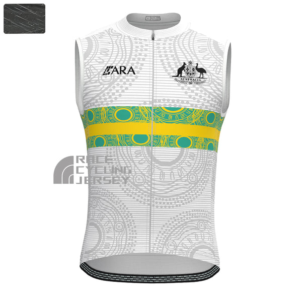 2024 Australia Windproof Sleeveless Cycling Jersey