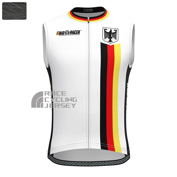 2019 Germany Windproof Sleeveless Cycling Jersey