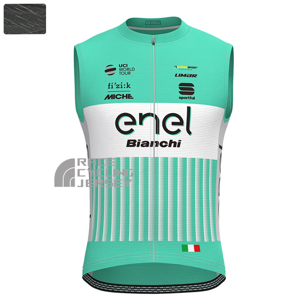 fi`zi:k Bianchi Windproof Sleeveless Cycling Jersey