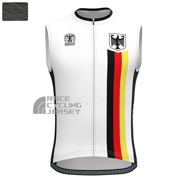 2022 Germany Windproof Sleeveless Cycling Jersey