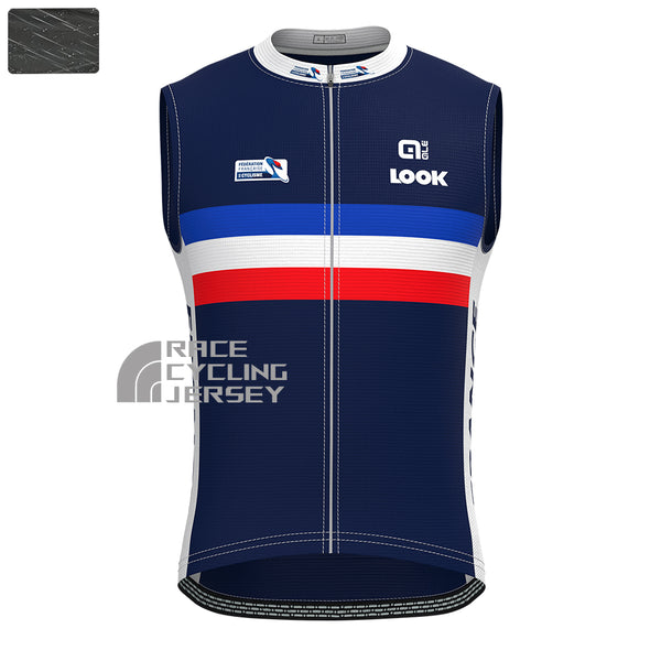 2016 France Windproof Sleeveless Cycling Jersey