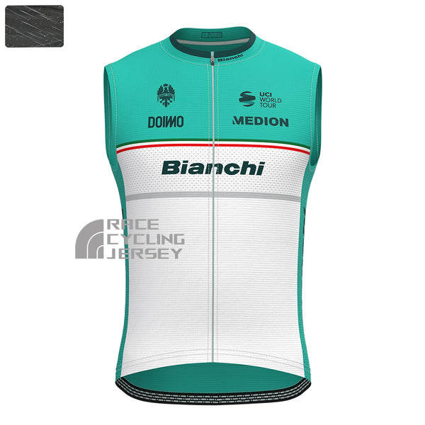 UCI Bianchi Windproof Sleeveless Cycling Jersey