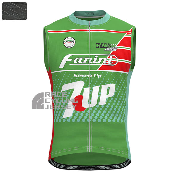 7UP Windproof Sleeveless Cycling Jersey