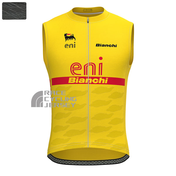 Eni Bianchi Windproof Sleeveless Cycling Jersey