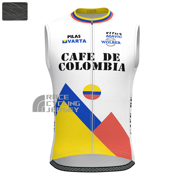 Colombia Windproof Sleeveless Cycling Jersey