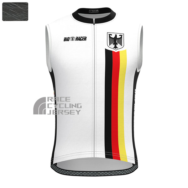 2016 Germany Windproof Sleeveless Cycling Jersey