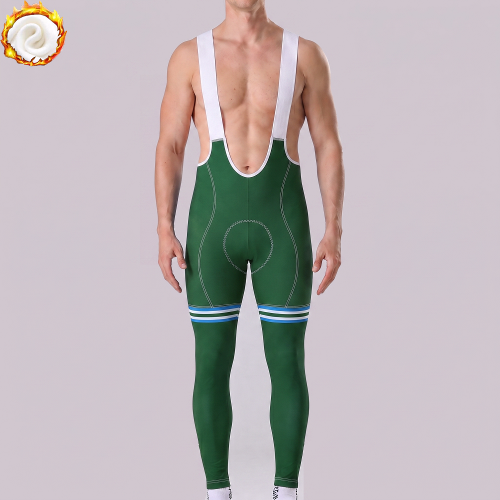1981 La Redoute Fleece Bib Cycling Pants