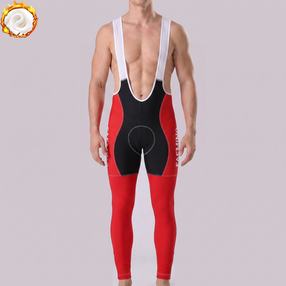 1969 Faemino Fleece Bib Cycling Pants