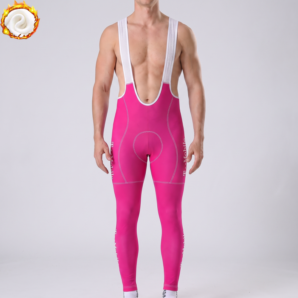 2005 Pink Fleece Bib Cycling Pants