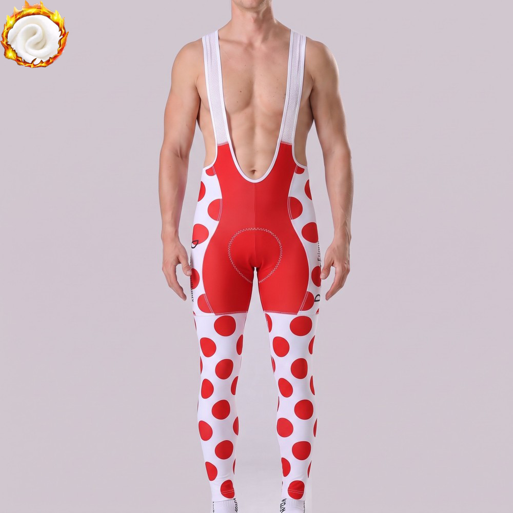 1982 Boston Fleece Bib Cycling Pants