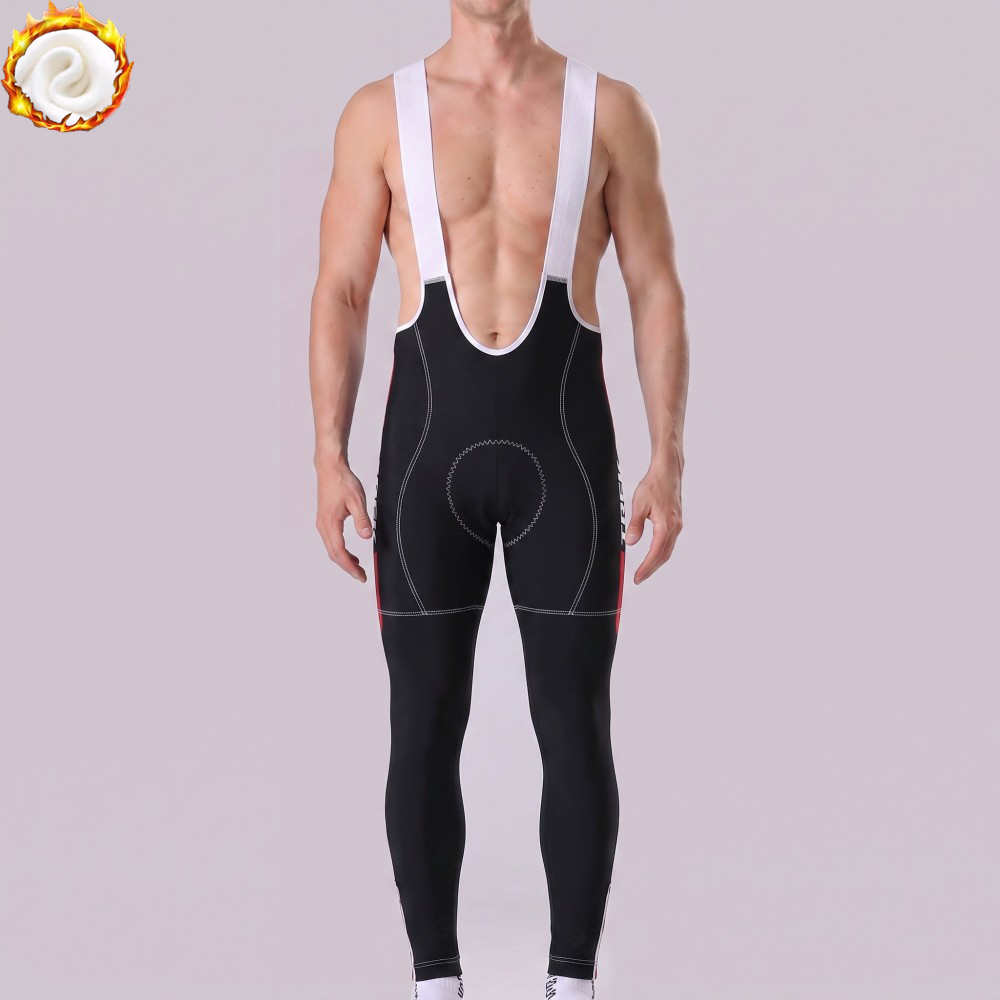 1990 Buckler Fleece Bib Cycling Pants