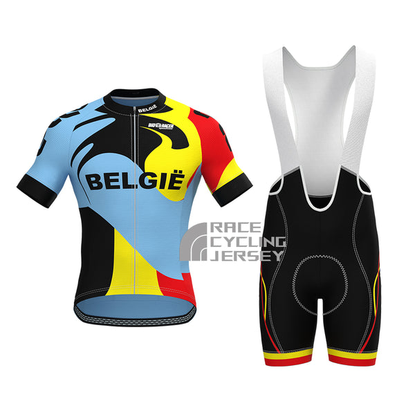 Belgium Short Sleeves Cycling Kits