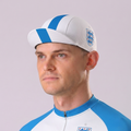 United Kingdom White Cycling Cap