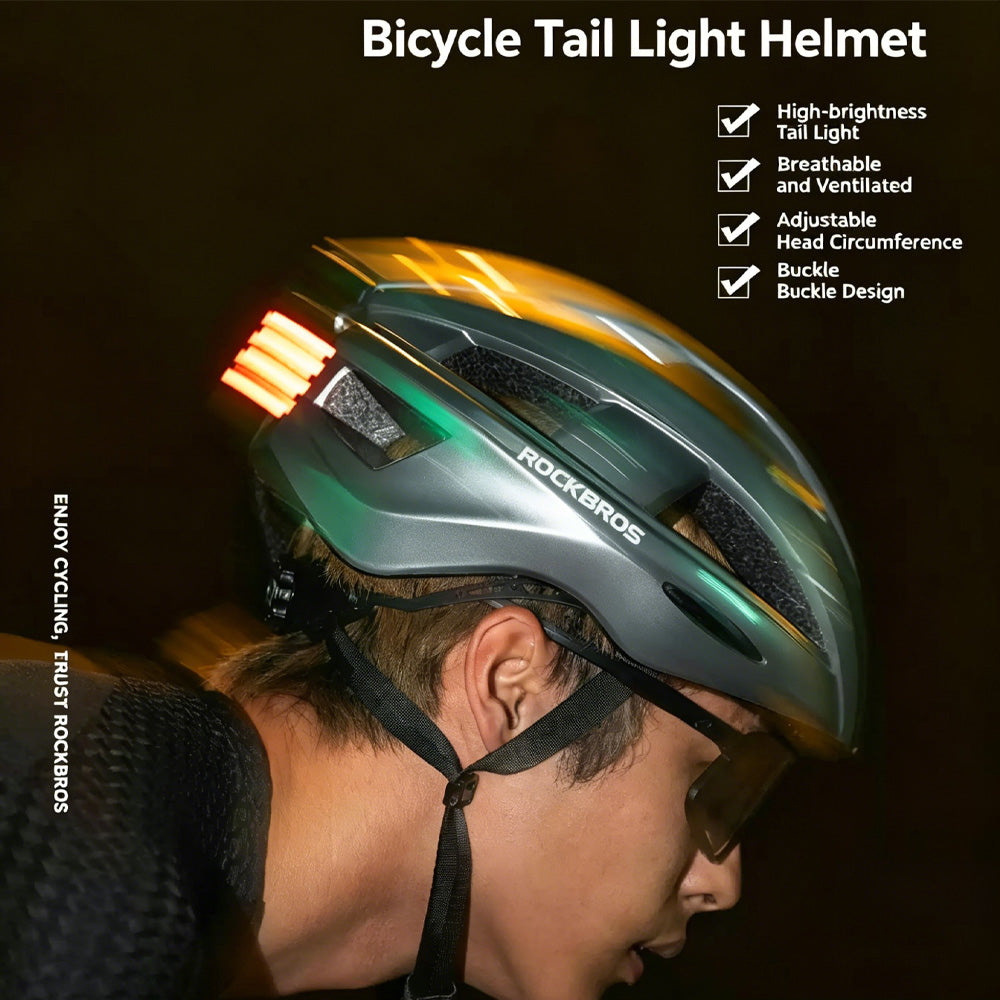 ROCKBROS Multi‑Vent Sport Helmet for Road Riding