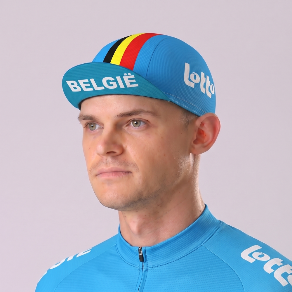 Belgium Blue Cycling Cap