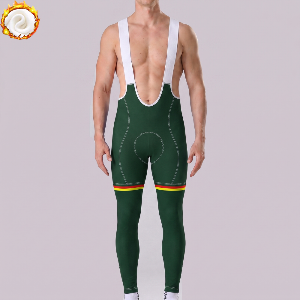 Wiee's Fleece Bib Cycling Pants