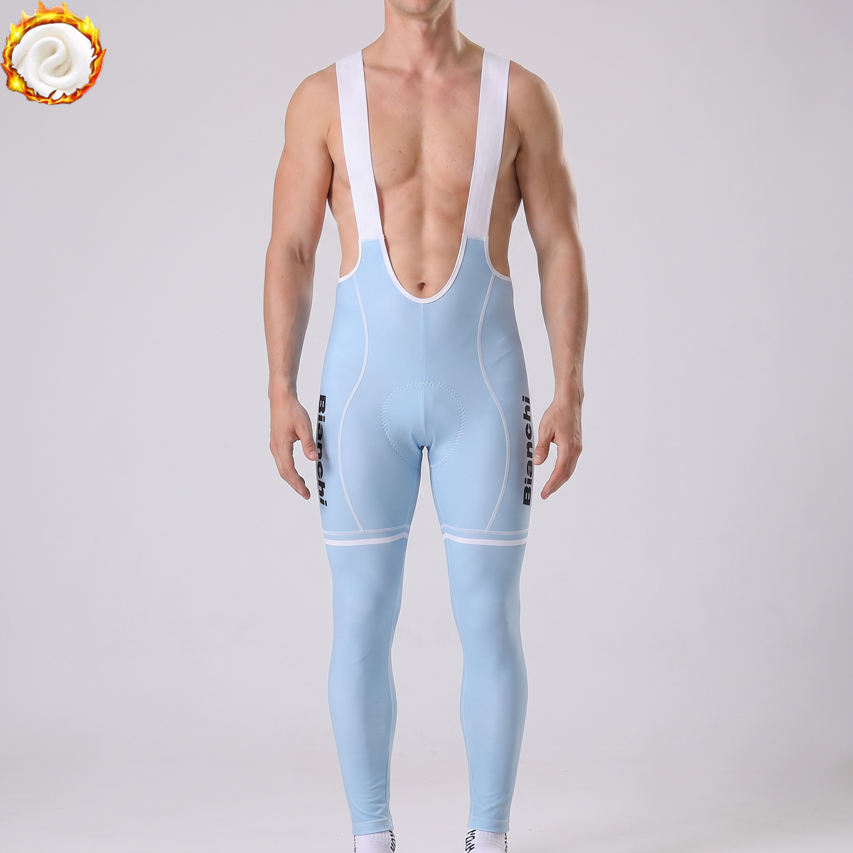 Bianchi PIRELLI Fleece Bib Cycling Pants