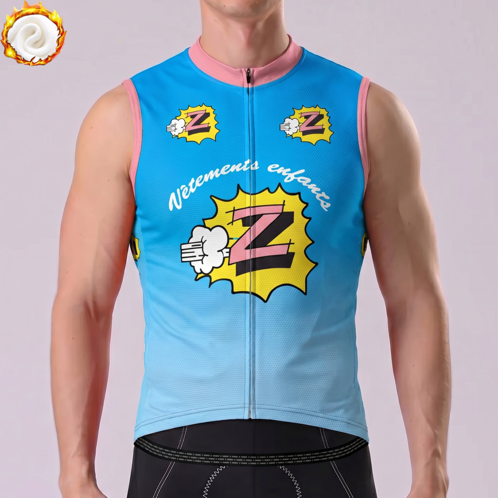 Z Fleece Sleeveless Cycling Jersey