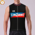 CINZANO Fleece Sleeveless Cycling Jersey