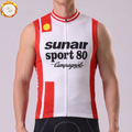 sunalr sport 80 Fleece Sleeveless Cycling Jersey