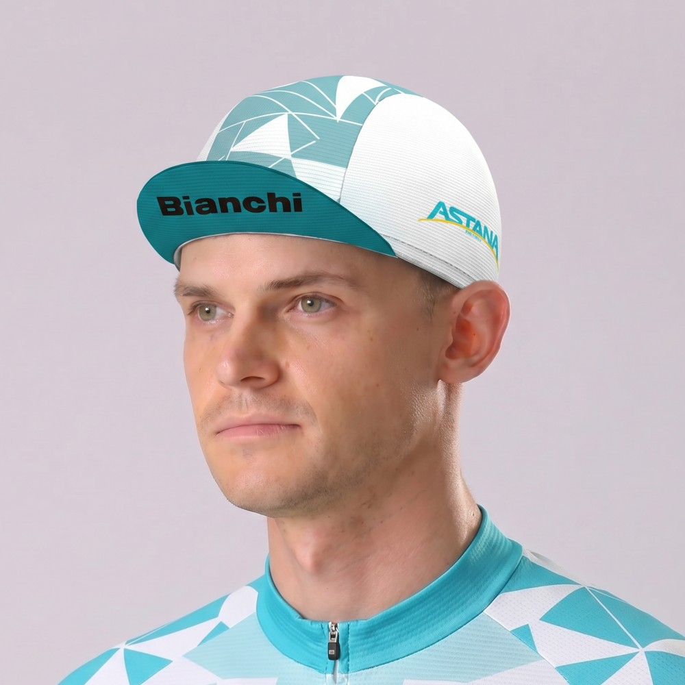 Stripes Bianchi Cycling Cap