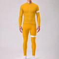 Orange Long Sleeves Cycling Kits