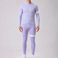 Violet Long Sleeves Cycling Kits