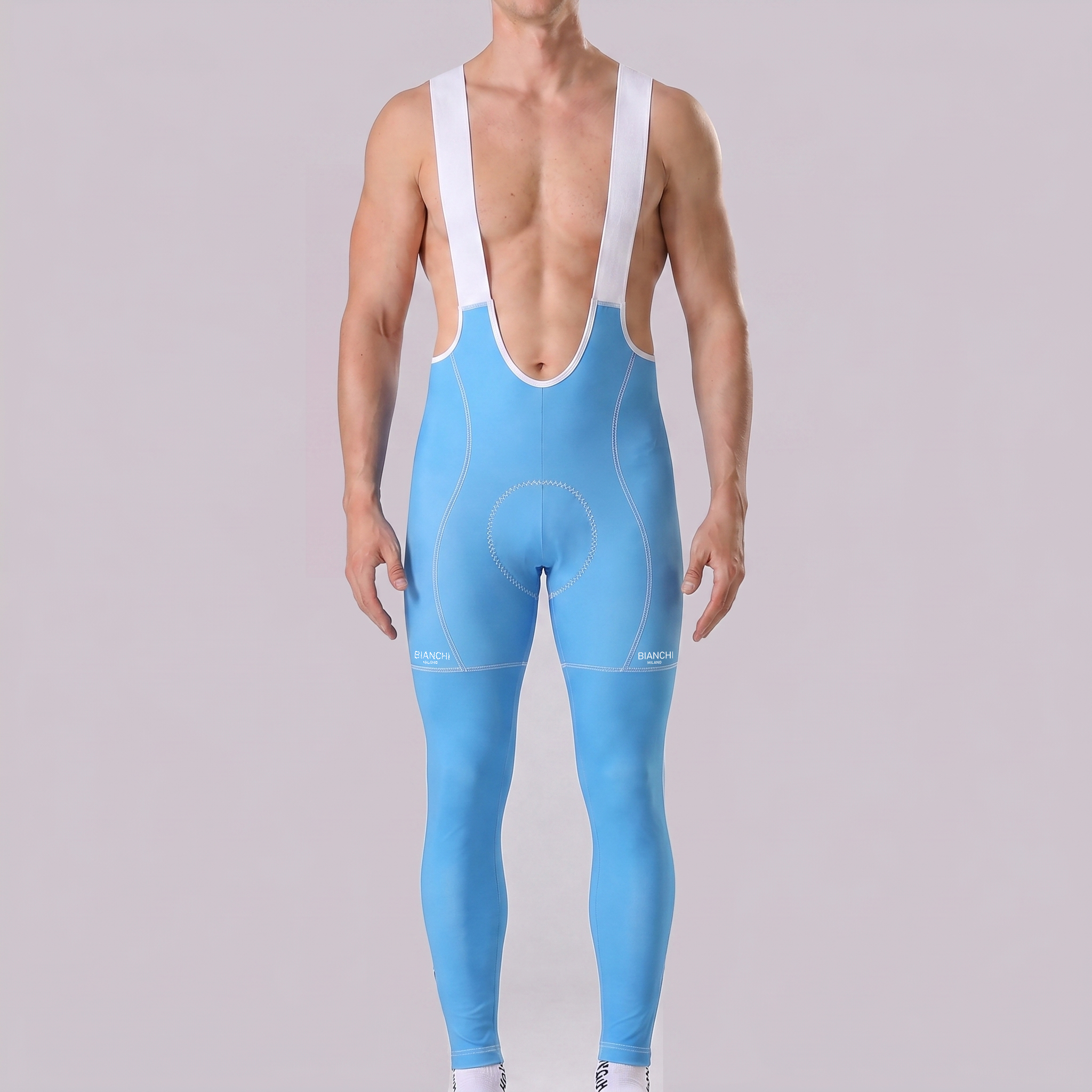 UCI BOOS Bianchi Bib Cycling Pants