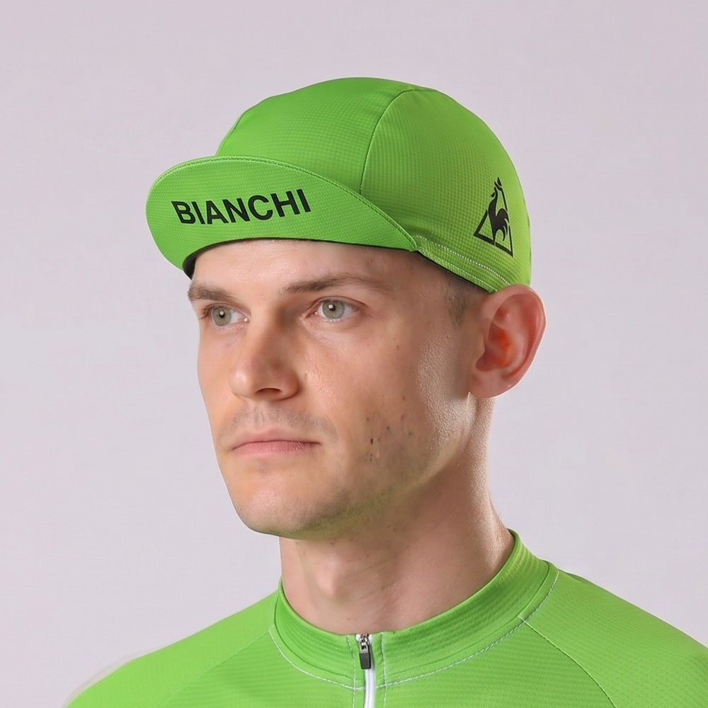 Green Bianchi Cycling Cap