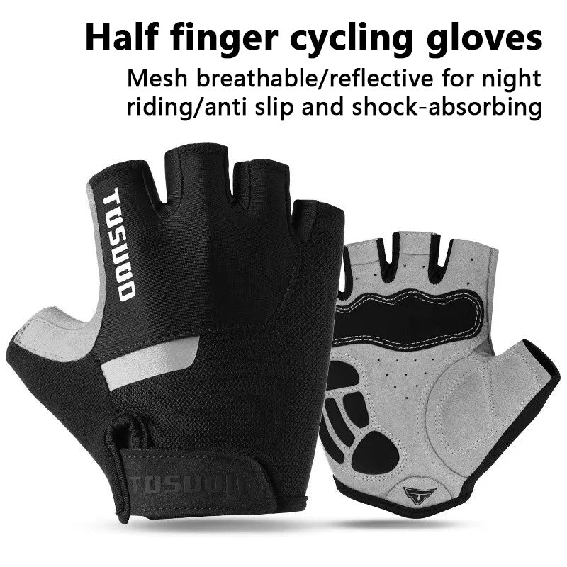 Anti-Slip Padded MTB & Road Cycling Mitts