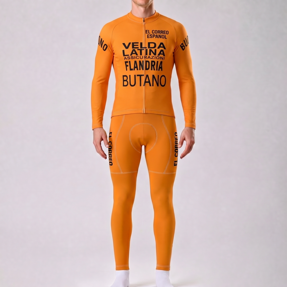 1977 Flandria Long Sleeves Cycling Kits