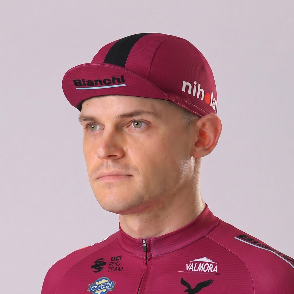 Red Bianchi Cycling Cap